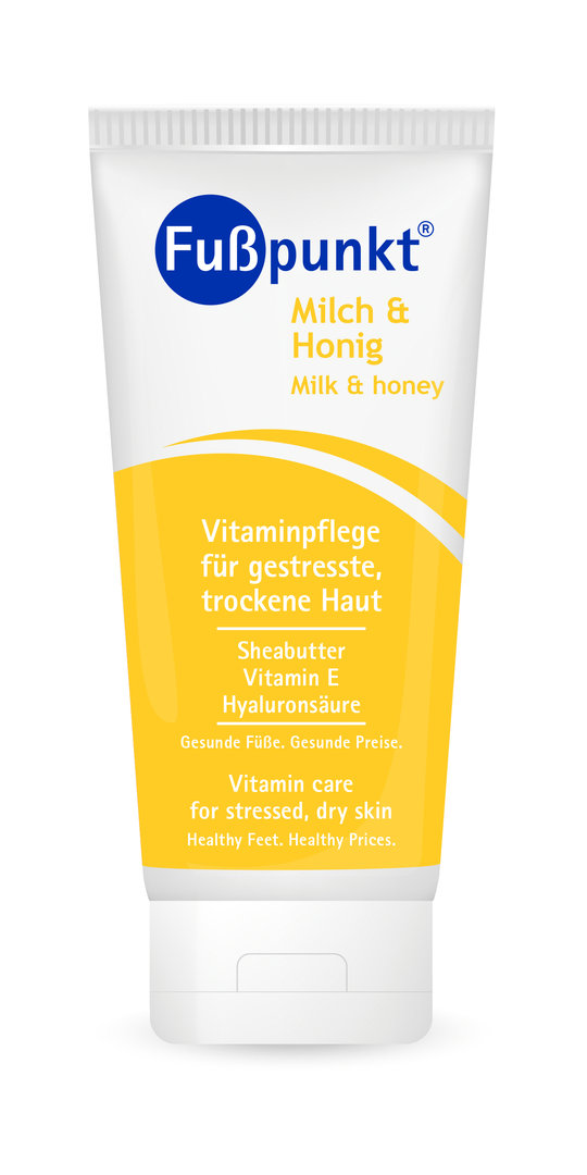 Fußpunkt Vitaminpflege Milch und Honig 150 ml.